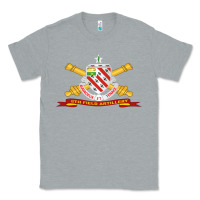 Heather Grey 8th field artillery w br   ribbon 8th field artillery w br ribbon Classic Tee - ArtMosaic