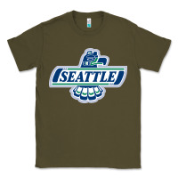 Army Green seattle thunderbirds, Classic Tee - ArtMosaic