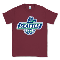 Burgundy seattle thunderbirds, Classic Tee - ArtMosaic