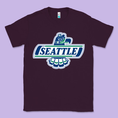 Seattle Thunderbirds, Classic Tee Designed By Artmosaic