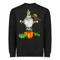Black Scracrow Heavyweight Sweatshirt - CowhideDigitalArt