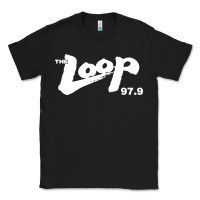 Black The Loop 97.9 Illinois Radio Classic Tee - ArtMosaic