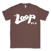 Chestnut The Loop 97.9 Illinois Radio Classic Tee - ArtMosaic