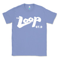 Colony Blue The Loop 97.9 Illinois Radio Classic Tee - ArtMosaic