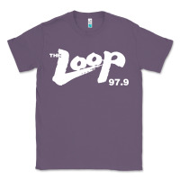 Lavender The Loop 97.9 Illinois Radio Classic Tee - ArtMosaic