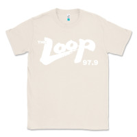 Natural The Loop 97.9 Illinois Radio Classic Tee - ArtMosaic