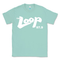 Seafoam The Loop 97.9 Illinois Radio Classic Tee - ArtMosaic