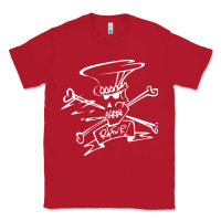 Red slash Classic Tee - ArtMosaic