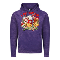 Cloud Purple i put out for santa Vintage Hoodie - CowGirlArtShop