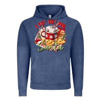 Vintage Denim i put out for santa Vintage Hoodie - CowGirlArtShop