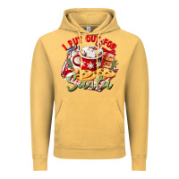 Vintage Mustard i put out for santa Vintage Hoodie - CowGirlArtShop