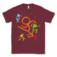 Burgundy alan becker gaming gift Classic Tee - ArtMosaic