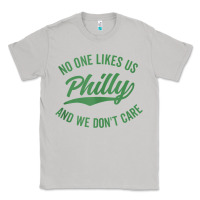 Moon Dust philly no one likes us and we don't care green text tank top Classic Tee - ArtMosaic