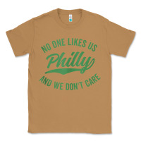 Toasted Coconut philly no one likes us and we don't care green text tank top Classic Tee - ArtMosaic