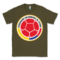 Army Green colombia Classic Tee - ArtMosaic