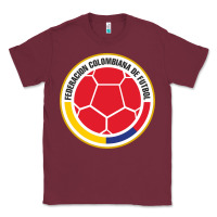 Burgundy colombia Classic Tee - ArtMosaic