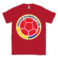 Red colombia Classic Tee - ArtMosaic