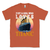 Copper ship just a girl who loves titanic boat titanic girls woman t shirt Classic Tee - ArtMosaic