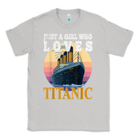 Moon Dust ship just a girl who loves titanic boat titanic girls woman t shirt Classic Tee - ArtMosaic