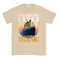 Mushroom ship just a girl who loves titanic boat titanic girls woman t shirt Classic Tee - ArtMosaic