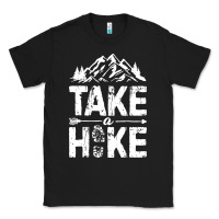 Black take hike Classic Tee - ArtMosaic