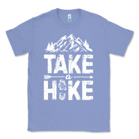 Colony Blue take hike Classic Tee - ArtMosaic