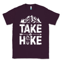 Plum take hike Classic Tee - ArtMosaic