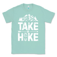 Seafoam take hike Classic Tee - ArtMosaic