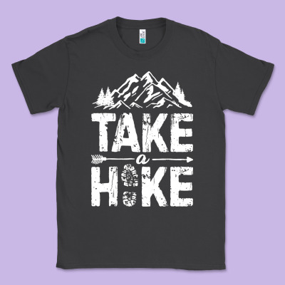 Take Hike Classic Tee Designed By Artmosaic