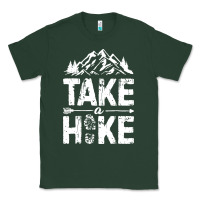 Sports Green take hike Classic Tee - ArtMosaic