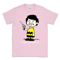 Bubblegum Pink charlie brownson Classic Tee - ArtMosaic