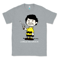 Heather Grey charlie brownson Classic Tee - ArtMosaic