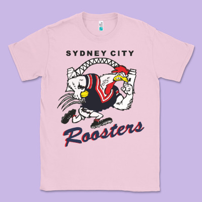 Roosters-sydney City Classic Classic Tee Designed By Artmosaic