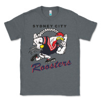 Charcoal Heather roosters-sydney city Classic Classic Tee - ArtMosaic