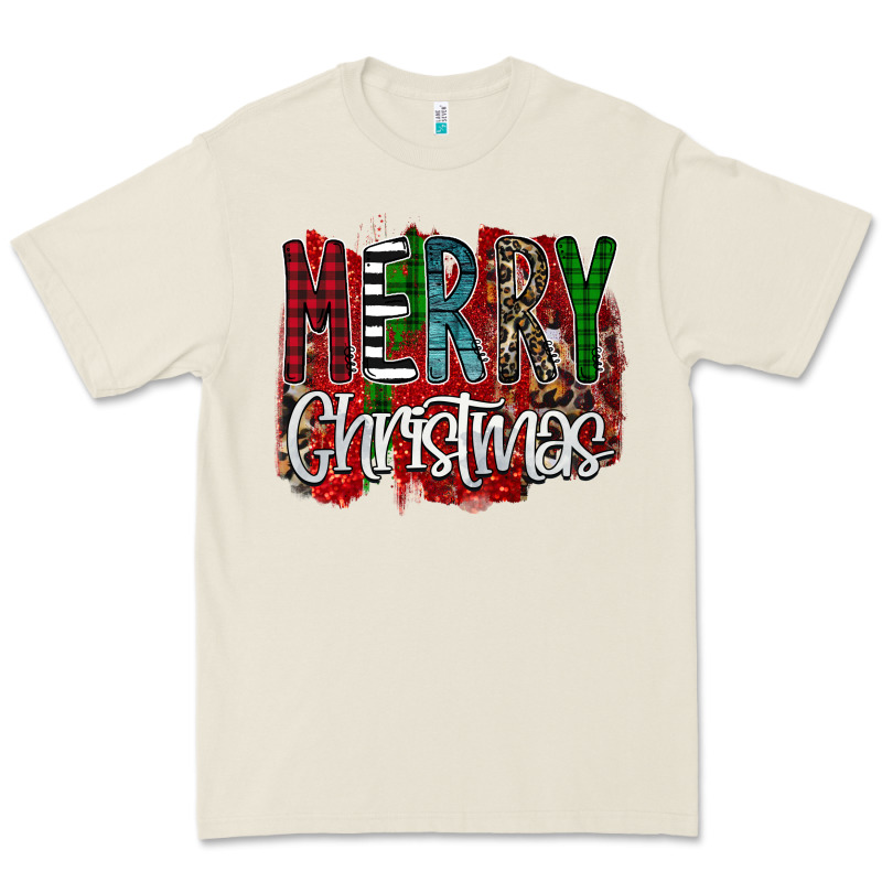 Merry Christmas Buffalo Plaid Leopard Premium Tee by Bettercallsaul | Teevron