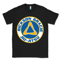 Black rickson gracie jiu jitsu Classic Tee - ArtMosaic