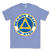 Colony Blue rickson gracie jiu jitsu Classic Tee - ArtMosaic