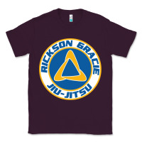Plum rickson gracie jiu jitsu Classic Tee - ArtMosaic