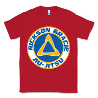 Red rickson gracie jiu jitsu Classic Tee - ArtMosaic