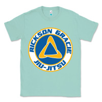 Seafoam rickson gracie jiu jitsu Classic Tee - ArtMosaic