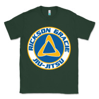 Sports Green rickson gracie jiu jitsu Classic Tee - ArtMosaic