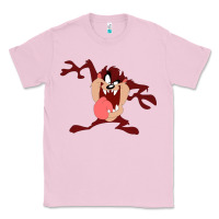Bubblegum Pink tasmanian devil cartoon character Classic Tee - ArtMosaic