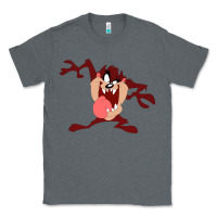 Charcoal Heather tasmanian devil cartoon character Classic Tee - ArtMosaic