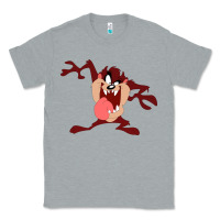Heather Grey tasmanian devil cartoon character Classic Tee - ArtMosaic