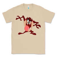 Mushroom tasmanian devil cartoon character Classic Tee - ArtMosaic