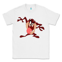 White tasmanian devil cartoon character Classic Tee - ArtMosaic