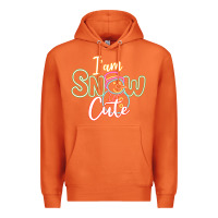 Carrot T am SNOW CUTE Premium Hoodie - CowhideDigitalArt