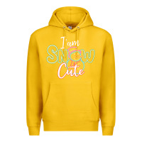 Lemon T am SNOW CUTE Premium Hoodie - CowhideDigitalArt