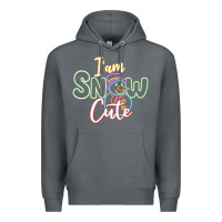Rock T am SNOW CUTE Premium Hoodie - CowhideDigitalArt