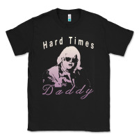 Black Hard Times Daddy Classic Tee - trangStudio